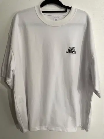 YES GOOD MARKET 화이트 티셔츠 XL 사이즈