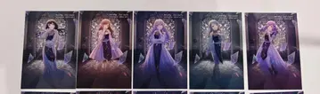 뱅드림 Roselia 특제 카드 엽서 전 5종
