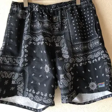 FREAK'S STORE 반다나 패턴 숏 팬츠 L