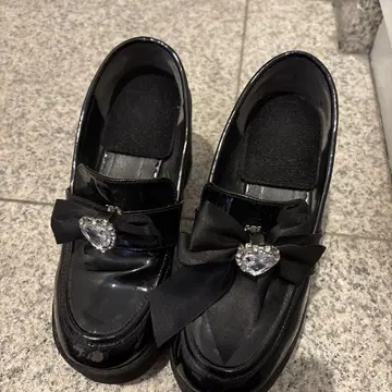 디어 마이 러브 지뢰계 통굽 부츠