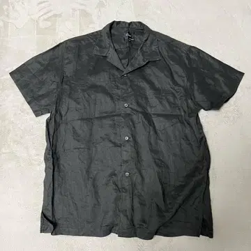 레어 JOHNBULL 젬블 오픈 카라 셔츠 R-7615