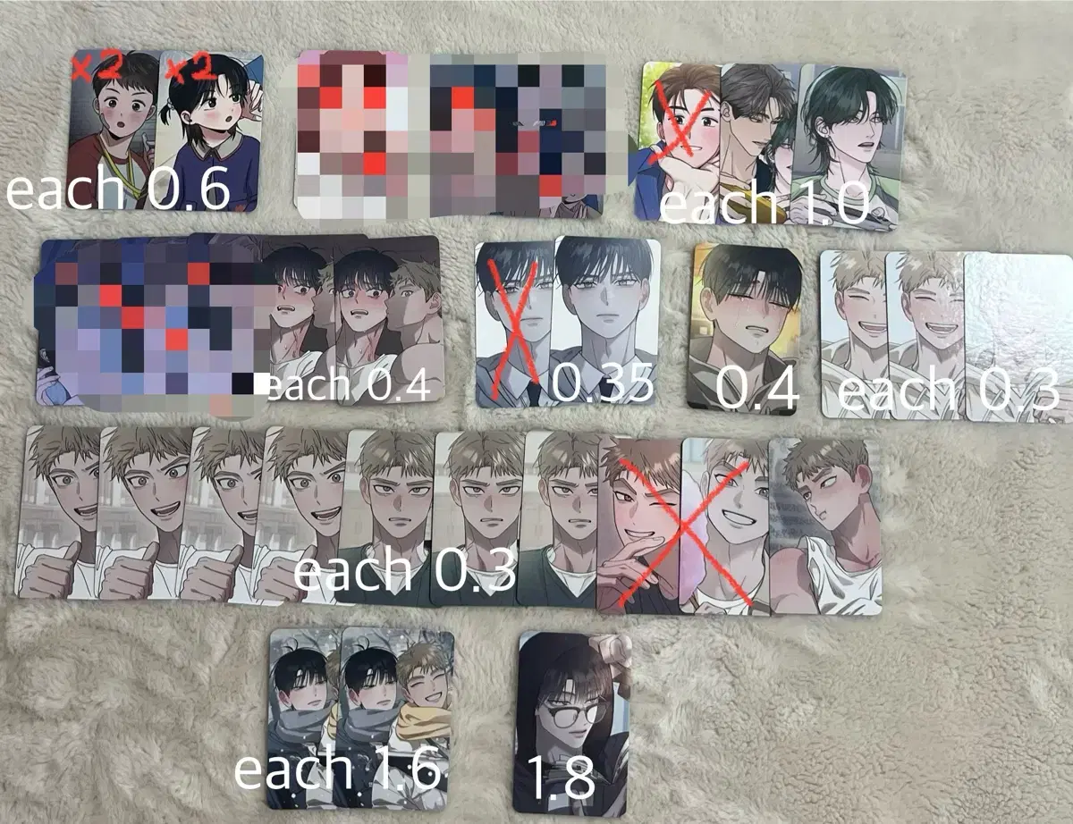 Jaeimy Shop Resin Bomtoon DTR Hong Quest Hongsil Quest Youth Report Cheongre Poca WTS