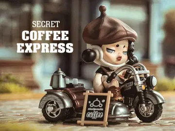 POPMART SKULLPANDA COFFEE EXPRESS 시크릿