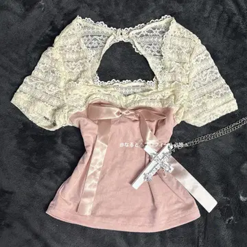 발레 코어 coquette 히메 갸루 LIZLISA 스타일 레이스 리본