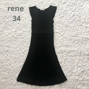 Rene 르네 니트 원피스 34 사이즈 크로쉐 뜨개질