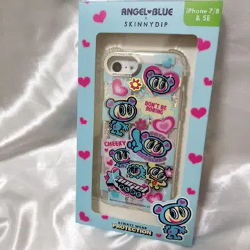 엔젤 블루 스마트폰 케이스 iPhone7/8 &SE 스키니 딥