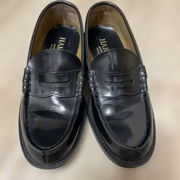 HARUTA 블랙 로퍼 ARVIN
