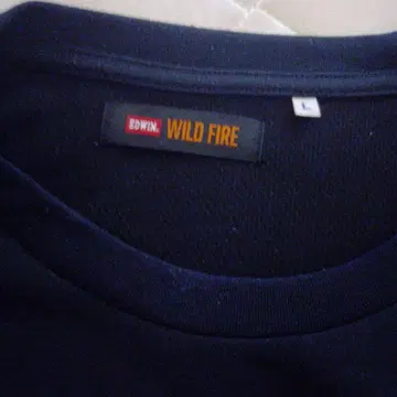 EDWIN WILD FIRE 네이비 L 사이즈