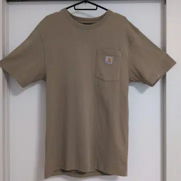 칼하트(Carhartt) 유니섹스 반팔 티셔츠 S 사이즈 베이지