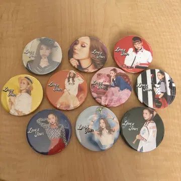 니시노 카나 Love it tour 캔 배지 10개