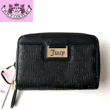 Juicy Couture 접이식 지갑 블랙