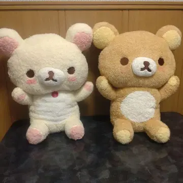 리락쿠마 폭신폭신 뺨 봉제 인형 XL 프리미엄
