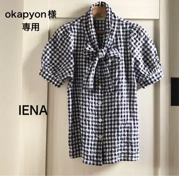 IENA 리본 블라우스