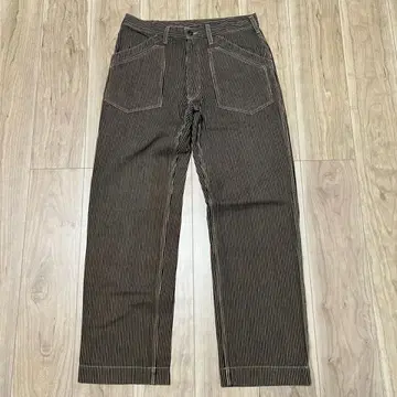 일본제 고급 AT-DIRTY 히코리 데님 팬츠 R-7623
