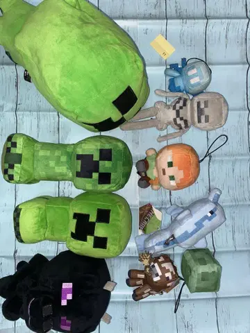 Minecraft 봉제 인형 세트