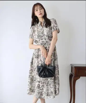 토와르 주이 패턴 원피스