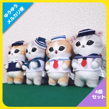 mofusand 세일러 냥 마스코트 (전 4종 세트)