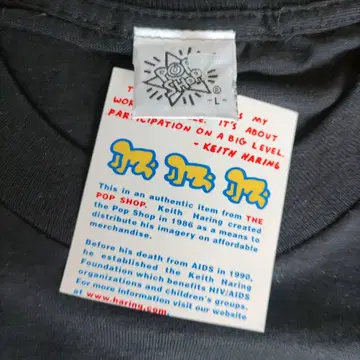 NEWYORK 라파예트 POPSHOP의 키이스 해링 티셔츠