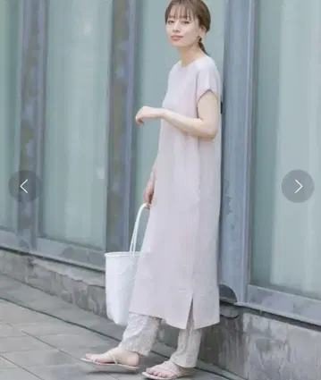 어반 리서치 슬리브리스 원피스 프리 사이즈