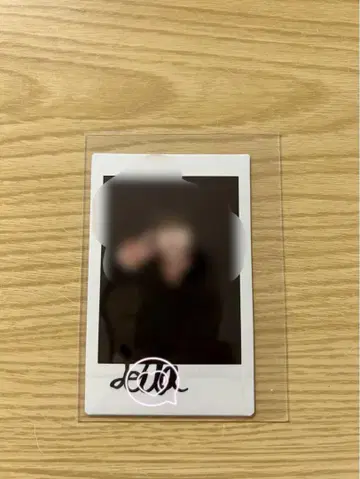 NEXZ 세이타 친필 사인 폴라로이드