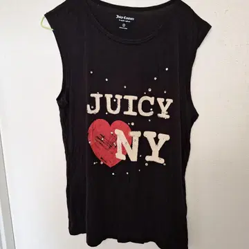Juicy Couture 블랙 탱크탑 S