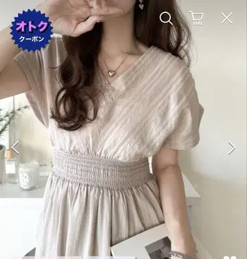 원피스 맥시 길이 원피스 베이지 롱 원피스