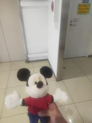 미키 마우스 봉제 인형 약 30cm