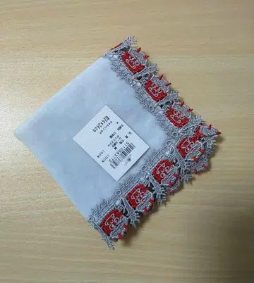 긴자와 레이스 타월 손수건 미사용 오니에 금봉
