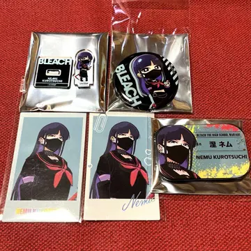 BLEACH 873 WORLD 인스턴트 사진풍 시트 캔뱃지 네무