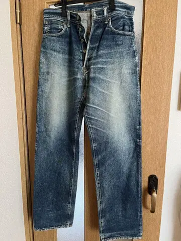 EVISU 데님 팬츠 에비수 청바지 카모메