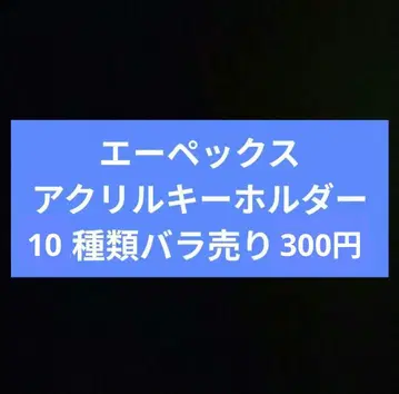 APEX 아크릴 키링