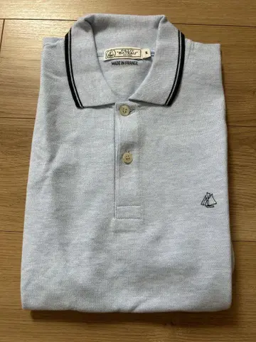 PETIT BATEAU 피케 셔츠 M 사이즈 라이트 블루