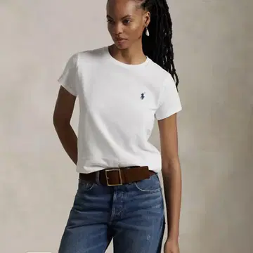 Ralph Lauren Polo 코튼 저지 크루넥 티셔츠