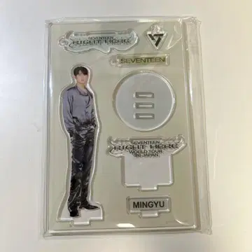 seventeen right here 민규 mingyu 아크릴 스탠드