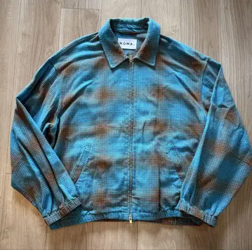 NOMA t.d. N Ombre Plaid Blouson 자켓