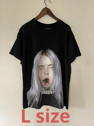 L 사이즈 BILLIE EILISH 빌리 아일리쉬 MOUTH 티셔츠