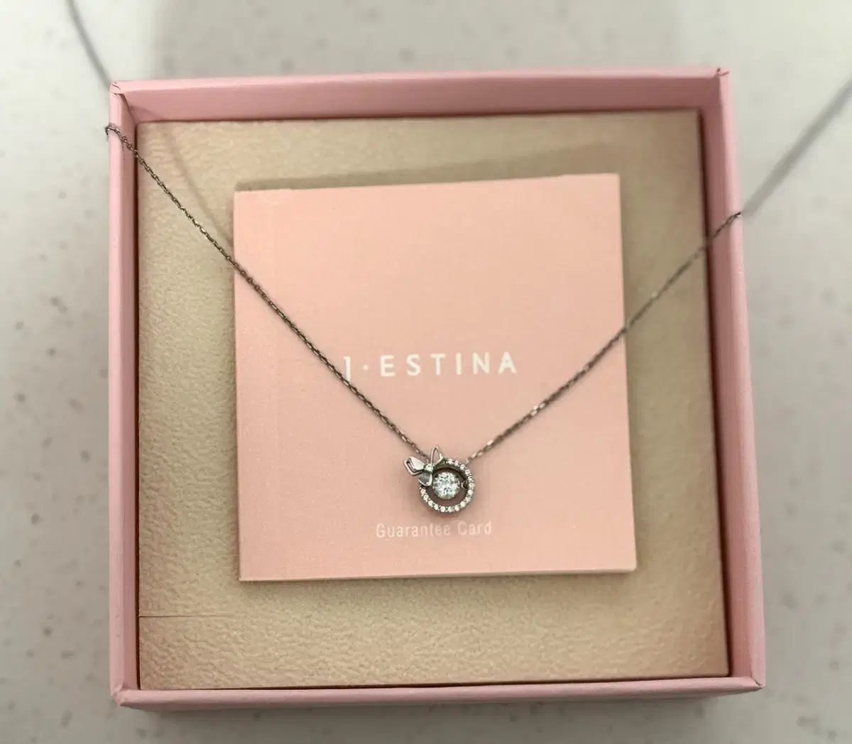 J.ESTINA Silver Necklace