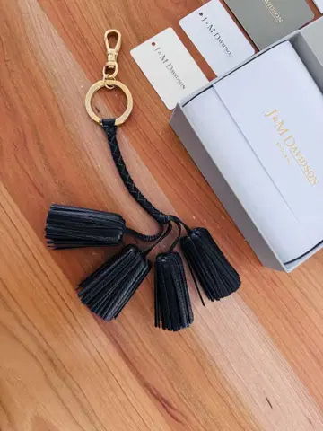 J&M Davidson 태슬 키링 프린지 미사용 새상품