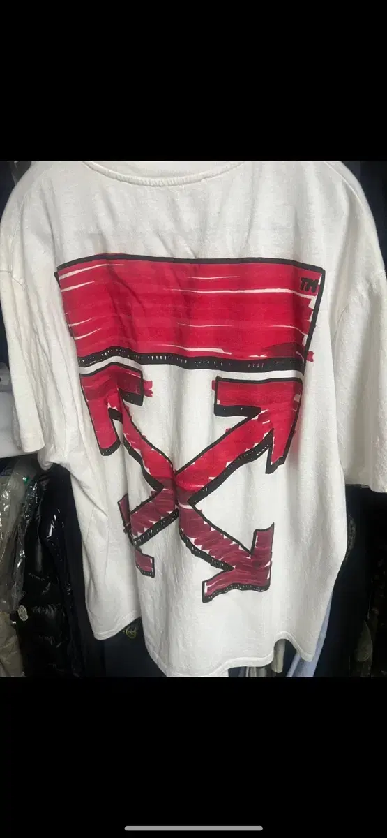 Off-white™️ Short Sleeve XL - XXL Product with QR Code