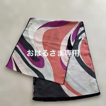 EMILIO PUCCI 실크 스톨 멀티 컬러