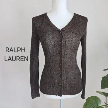RALPH LAUREN 랄프 로렌 가디건 썸머 니트 M 긴팔