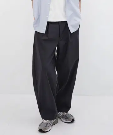UNITED TOKYO 하이 트위스트 배럴 치노 팬츠 블랙 size1