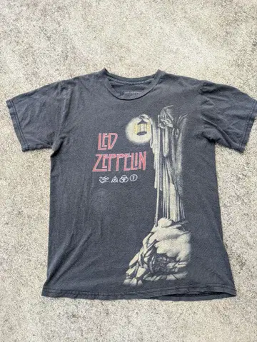 빈티지 티셔츠 LED ZEPPELIN 레드 제플린