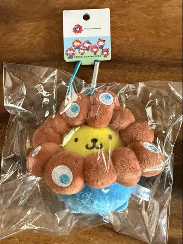 간사이 엑스포 산리오 밉밉 나리키리 봉제 인형 카타비나 포함 폼폼푸딩