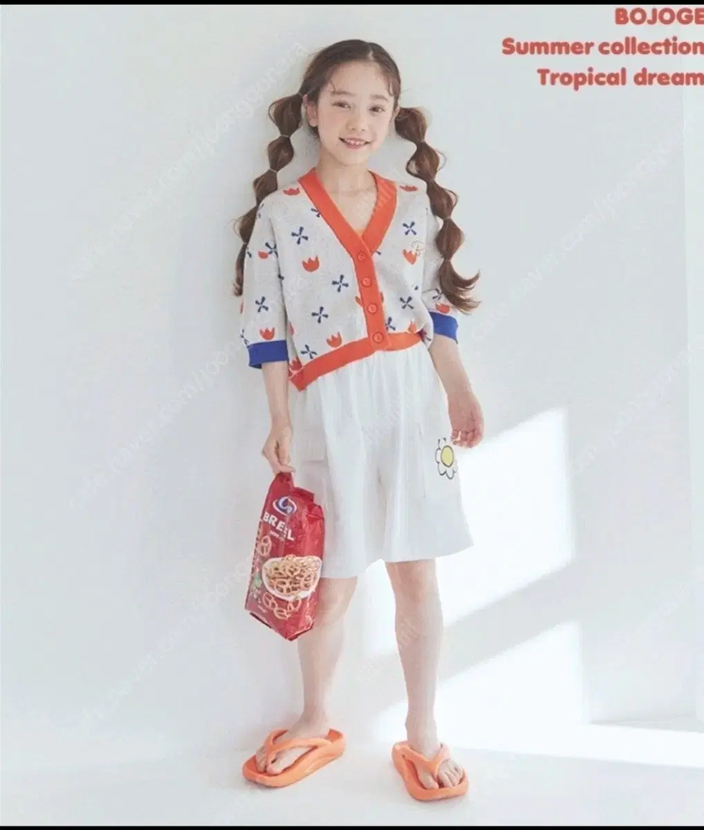 roa&Jane Dimple Sound Summer Cardigan & (New Product) Mumi Pants (145)
