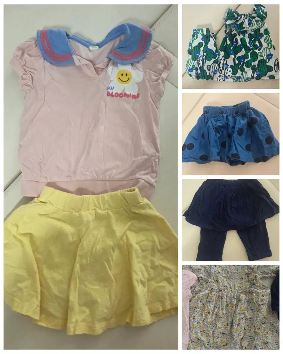 Girls' Summer Clothes Size 7/100