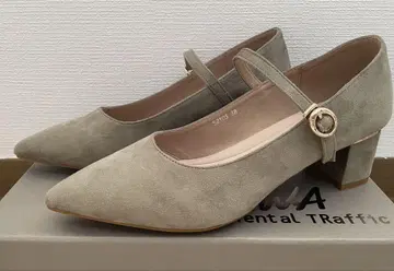 스트랩 펌프스 그린 38(24cm) 오리엔탈 트래픽