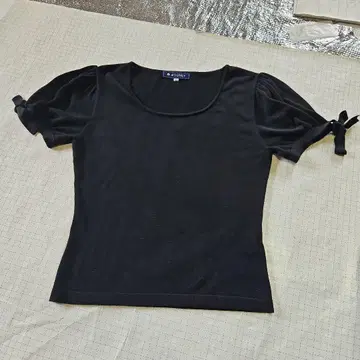 M'S GRACY 블랙 반팔 튜닉 38