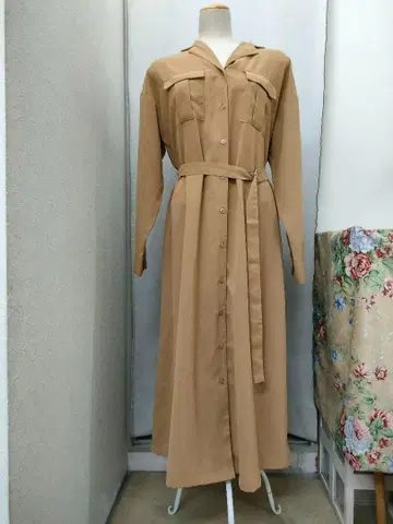앤티클로즈 ANTIQULOTHES 원피스 베이지