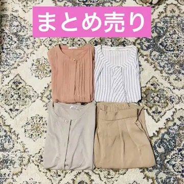 봄/여름 오피스 캐주얼 미색 M~L [묶음 판매]